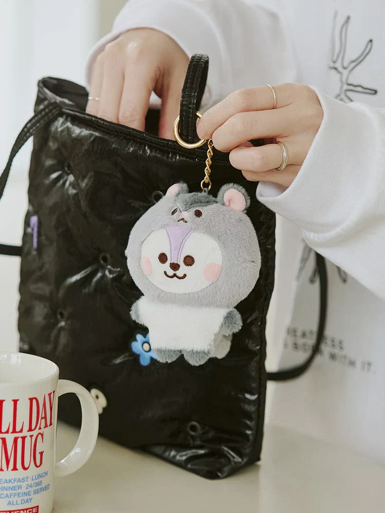 BT21 - BABY FLUFFY DOLL KEYRING - Image 4
