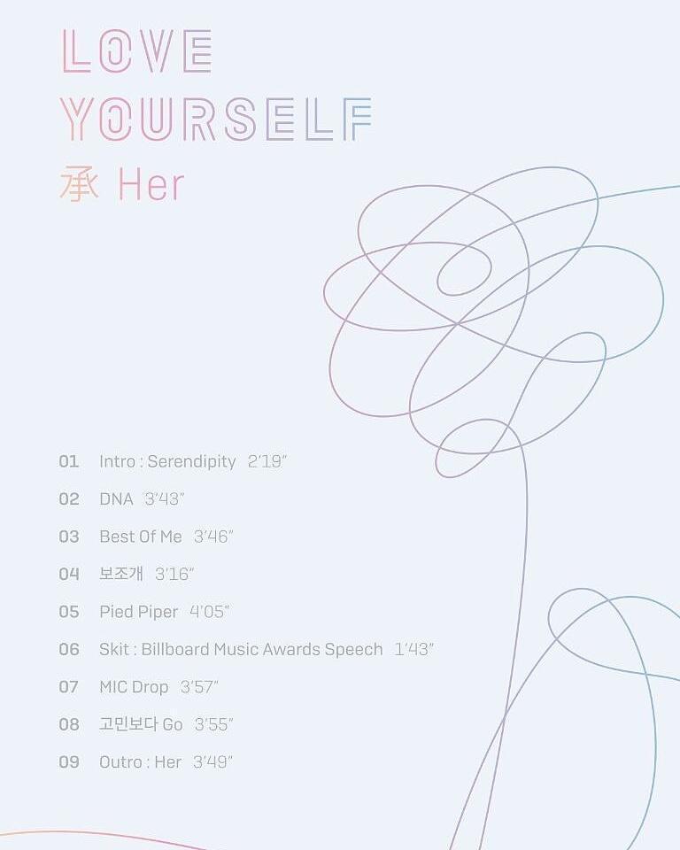 BTS - 5TH MINI MINI ALBUM LOVE YOURSELF 承 Her - Image 7