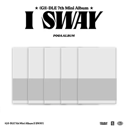 (G)I-DLE - I SWAY 7TH MINI ALBUM POCAALBUM RANDOM