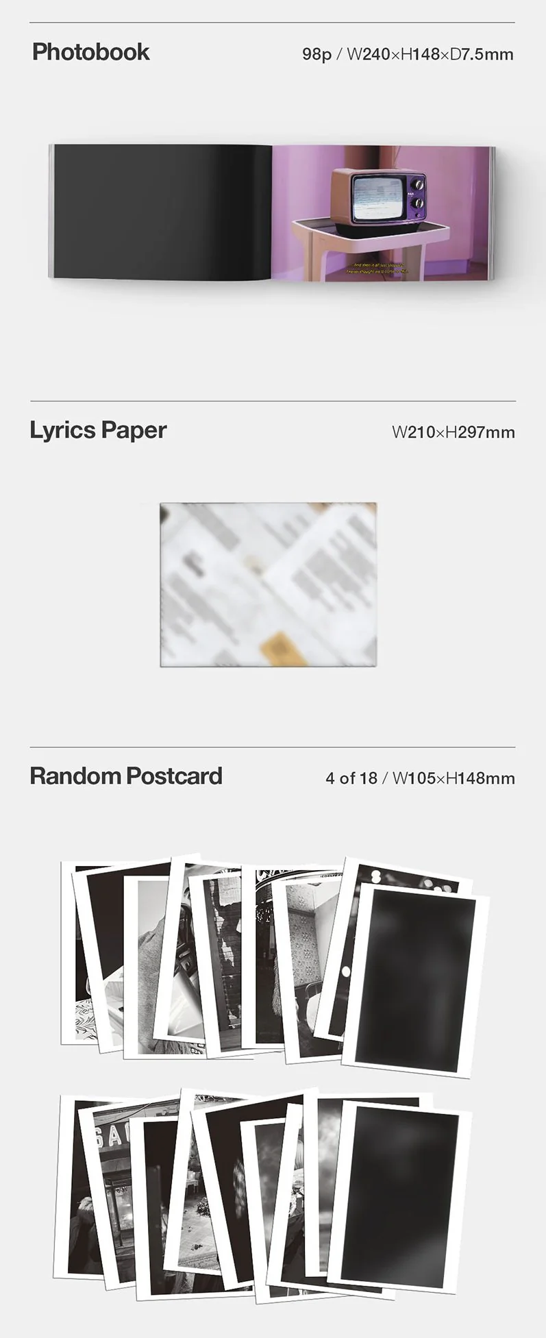 ROS? - 1ST SINGLE ALBUM [-R-] - Image 3