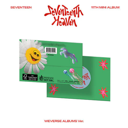 SEVENTEEN - SEVENTEENTH HEAVEN 11TH MINI ALBUM WEVERSE ALBUMS VER.